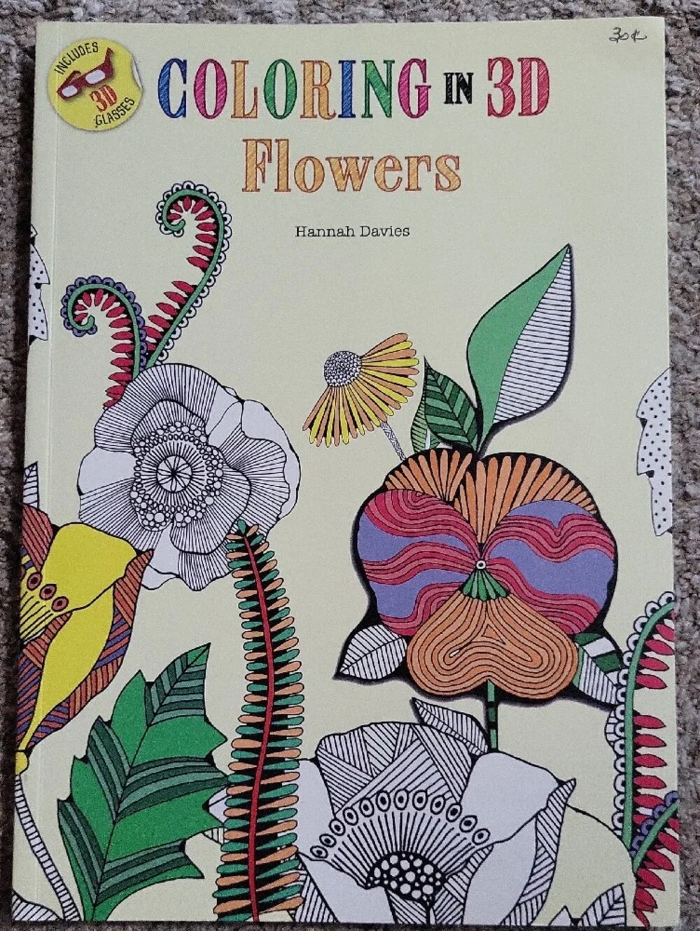 Coloring Patterns & Two 3D Coloring Books Set - Adult Coloring